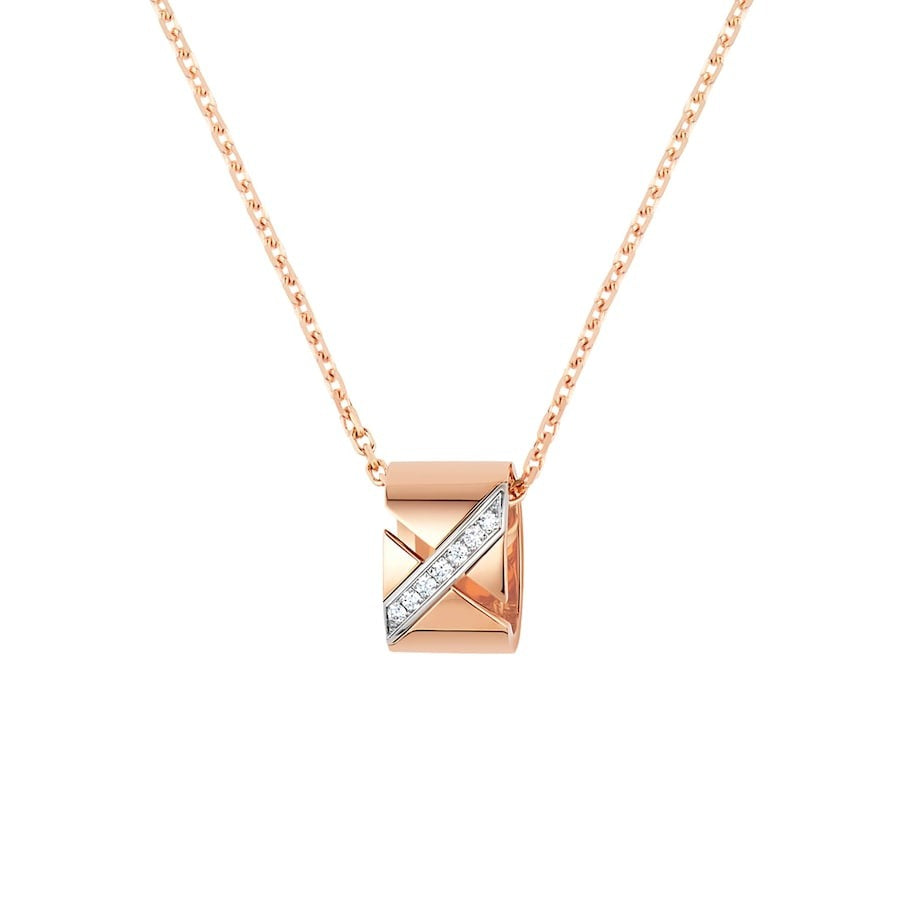 [vivabelle]LIENS EVIDENCE DIAMOND NECKLACE