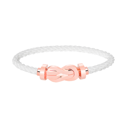 [vivabelle]CHANCE LARGE 8 FIGURE BUCKLE NO DIAMOND BRACELET ROSE GOLD