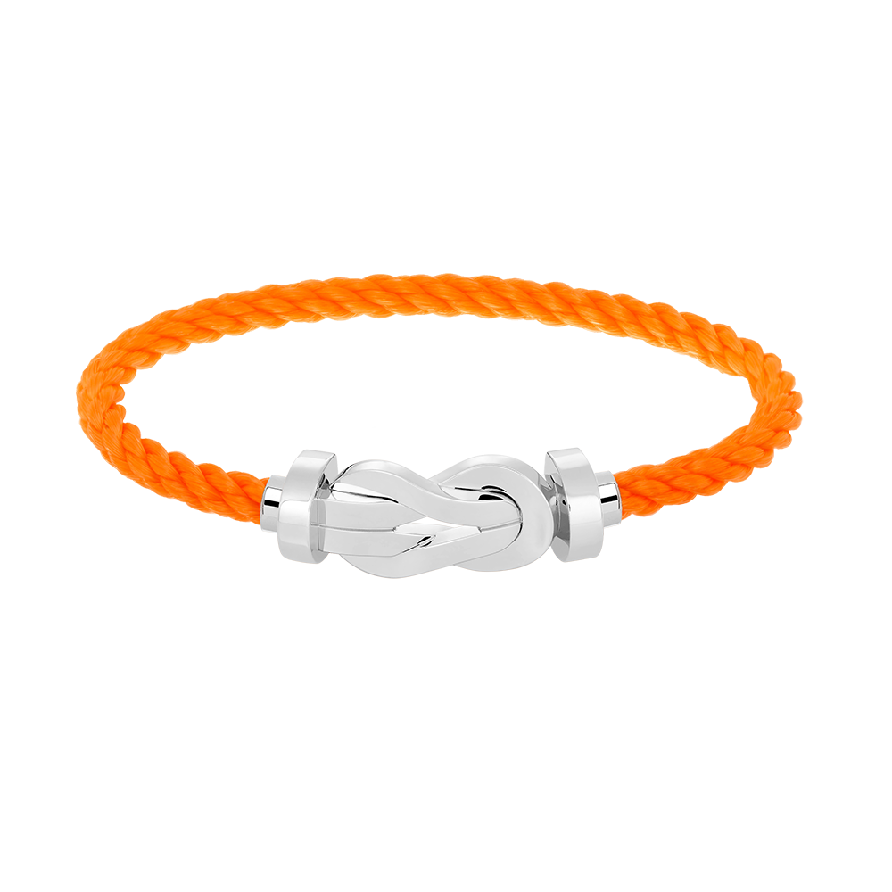 [vivabelle]CHANCE LARGE 8 FIGURE BUCKLE NO DIAMOND BRACELET SILVER