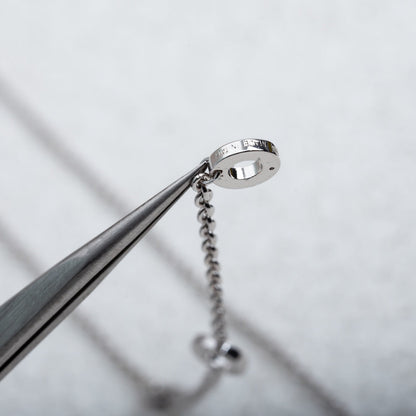 [vivabelle]PARENTESI NECKLACE SILVER