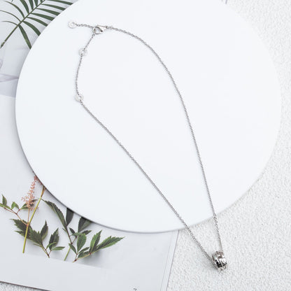[vivabelle]PARENTESI NECKLACE SILVER