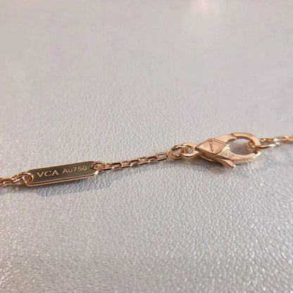 [vivabelle]PERLEE PEDANT NECKLACE GOLD / ROSE GOLD