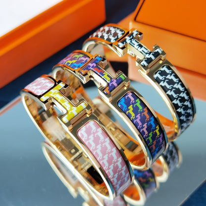 [vivabelle]H HORSE BRACELET 12MM