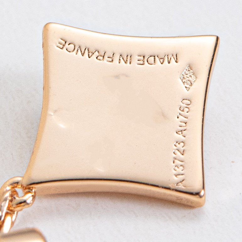 [vivabelle]STAR DIAMONDS EARRINGS GOLD