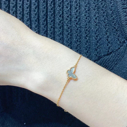 [vivabelle]BUTTERFLY DARK MOP BUTTERFLY BRACELET