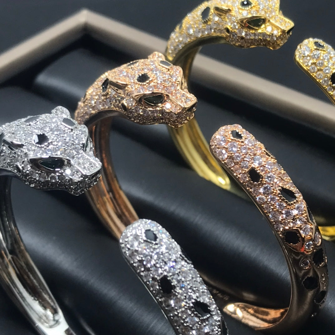[vivabelle]PANTHERE BIG BRACELET DIAMONDS