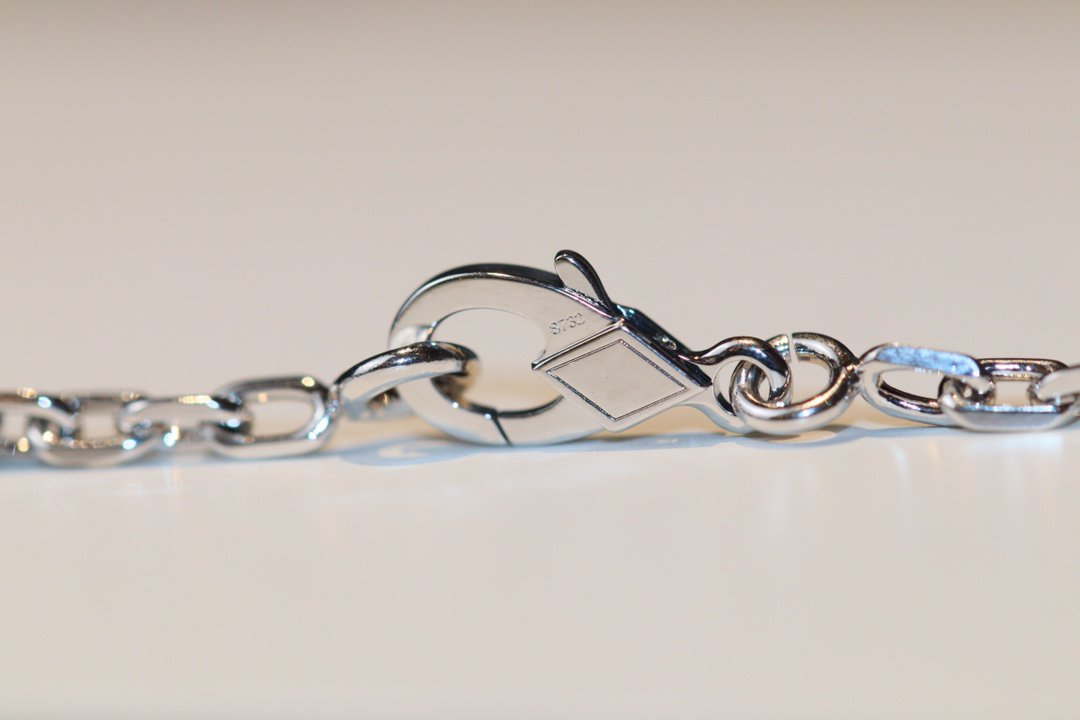 [vivabelle]CLOVER 20 MOTIFS ONYX DIAMOND SILVER