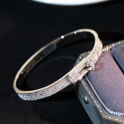 [vivabelle]KELLY BRACELET DIAMOND PAVED
