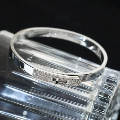 [vivabelle]KELLY SILVER DIAMOND BRACELET