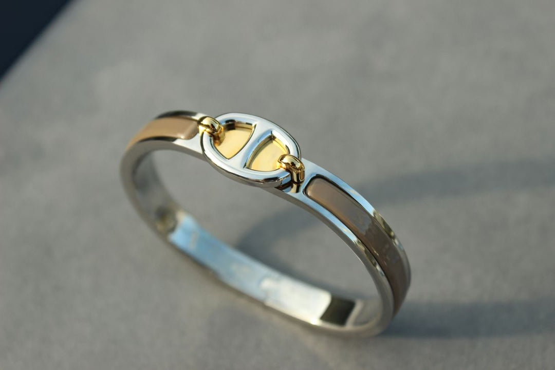 [vivabelle]CLIC CHAINE SILVER BRACELET