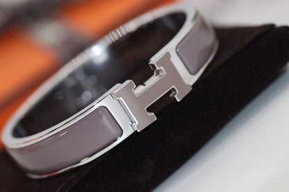 [vivabelle]H BRACELET 12MM BROWN