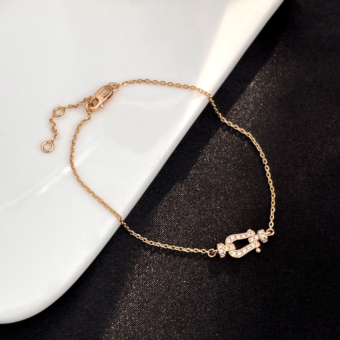[vivabelle]FORCE 10 SMALL CHAIN BRACELET