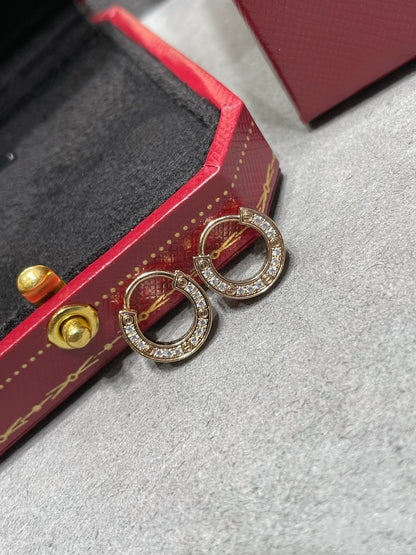 [vivabelle]LOVE DIAMOND EARRINGS