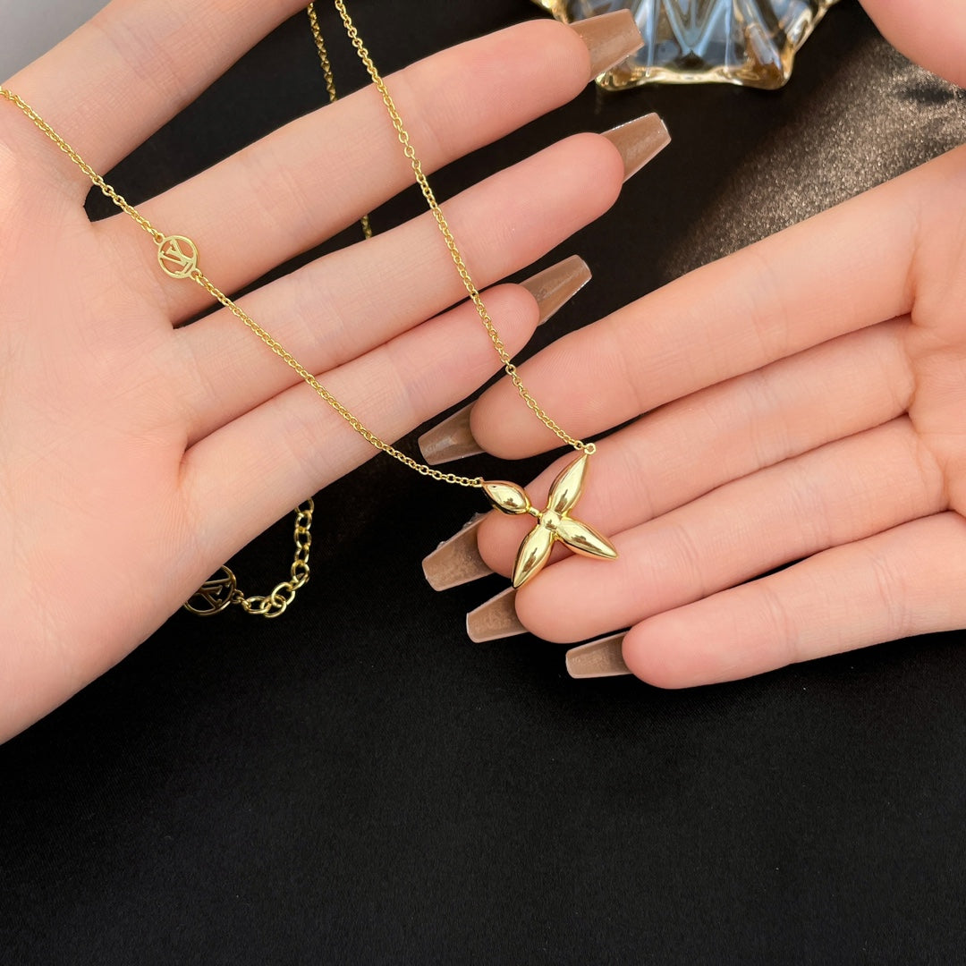 [vivabelle]LOUISETTE GOLD NECKLACE