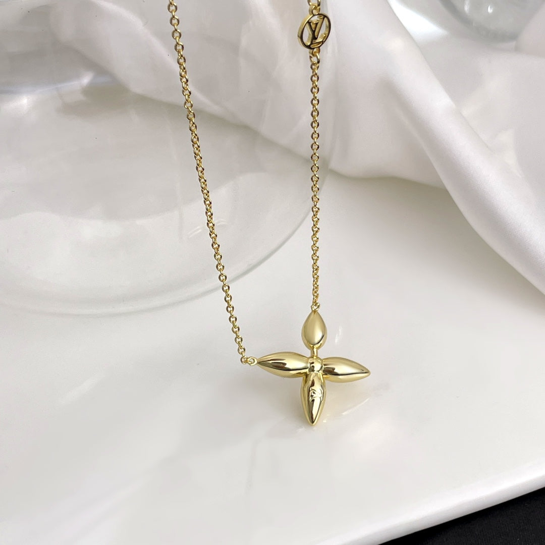 [vivabelle]LOUISETTE GOLD NECKLACE