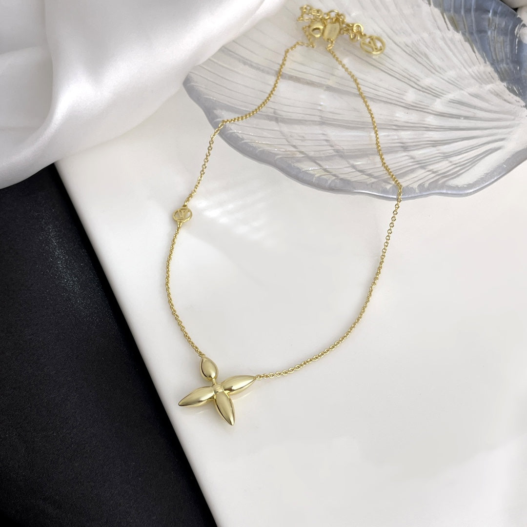 [vivabelle]LOUISETTE GOLD NECKLACE