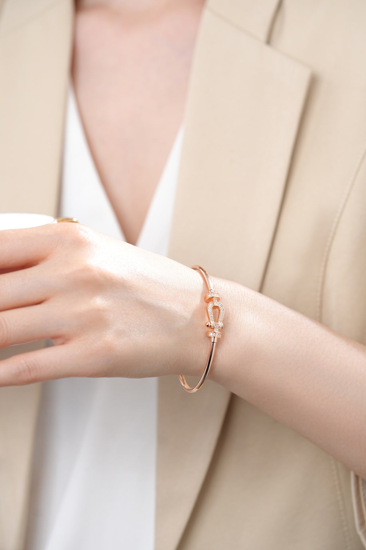 [vivabelle]FORCE 10 MOYEN DIAMOND BRACELET