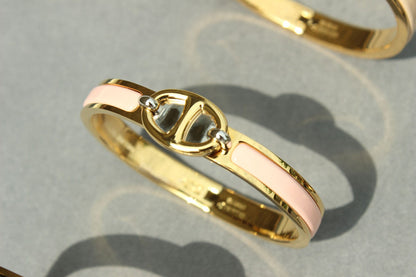 [vivabelle]CLIC CHAINE GOLD BRACELET