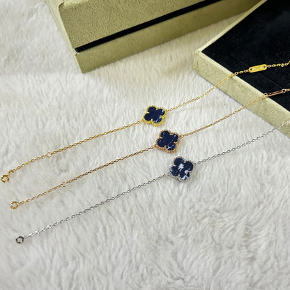 [vivabelle]CLOVER 1 MOTIF PIETERSITE BRACELET