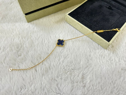 [vivabelle]CLOVER 1 MOTIF PIETERSITE BRACELET