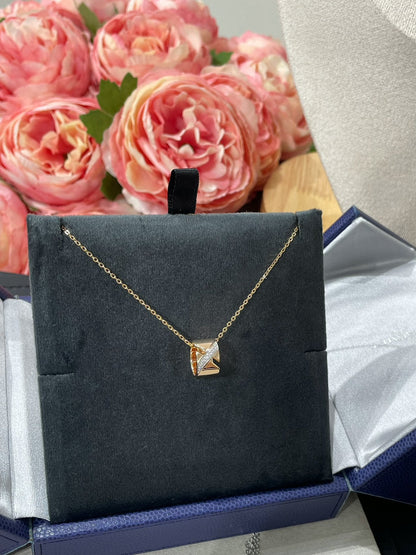 [vivabelle]LIENS EVIDENCE DIAMOND NECKLACE