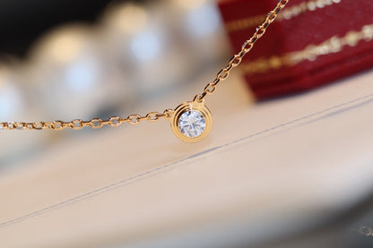 [vivabelle]DAMOUR DIAMOND NECKLACE
