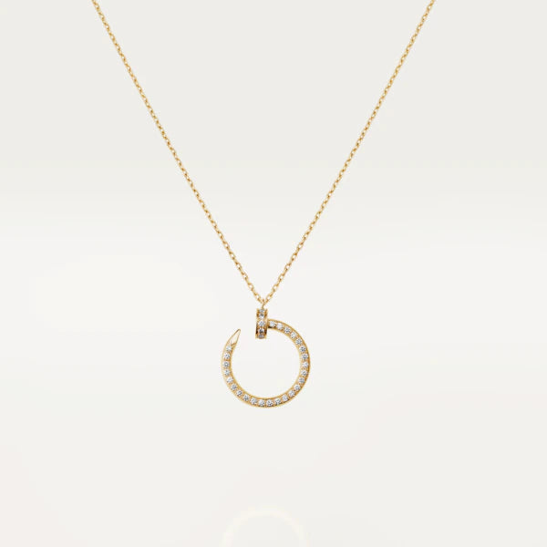 [vivabelle]JUSTE NECKLACE GOLD DIAMONDS