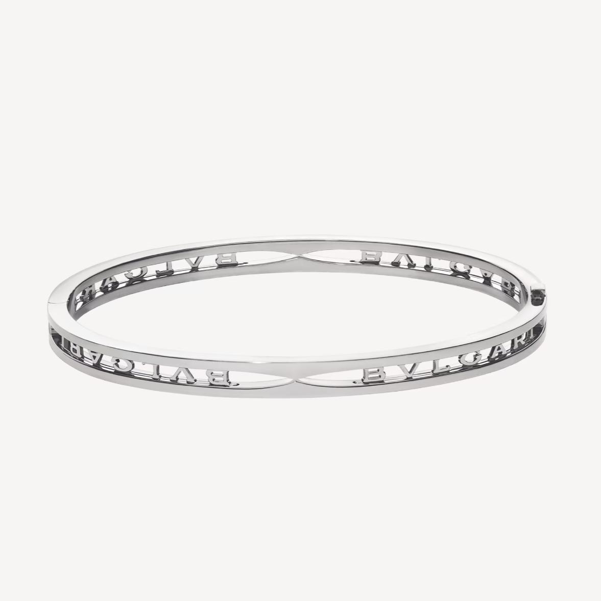[vivabelle]ZERO 1 SPIRAL LOGO SILVER BRACELET