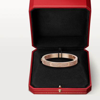 [vivabelle]LOVE BRACELET 6.1MM DIAMOND-PAVED