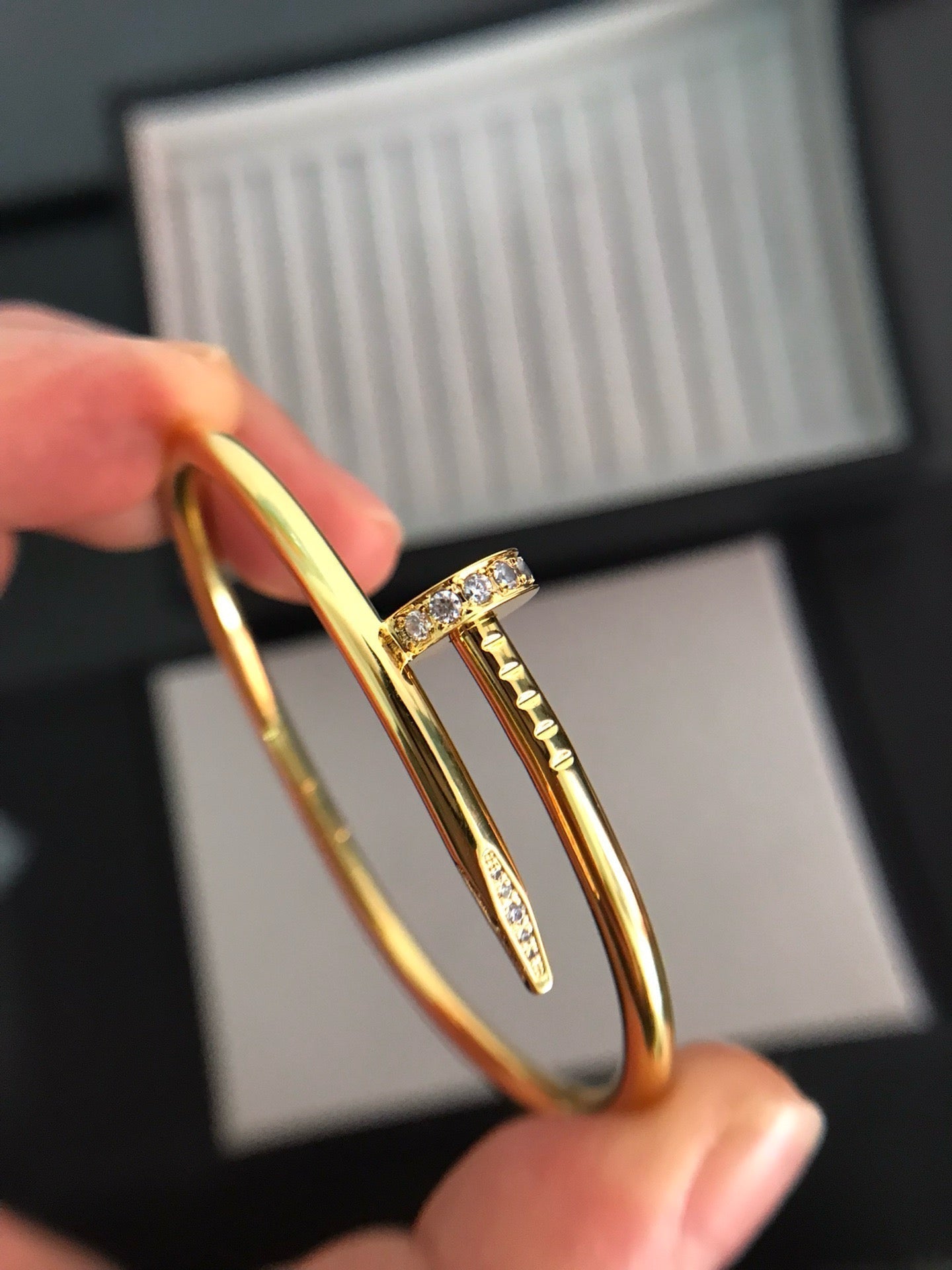 [vivabelle]JUSTE BRACELET 3.5MM DIAMONDS