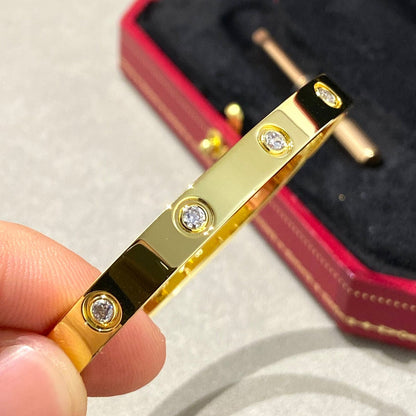 [vivabelle]LOVE BRACELET 6.1MM 10 DIAMONDS