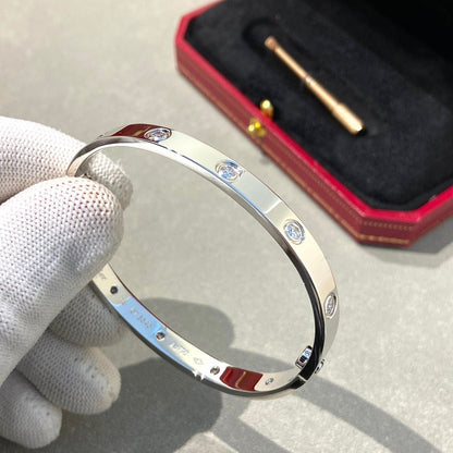 [vivabelle]LOVE BRACELET 6.1MM 10 DIAMONDS