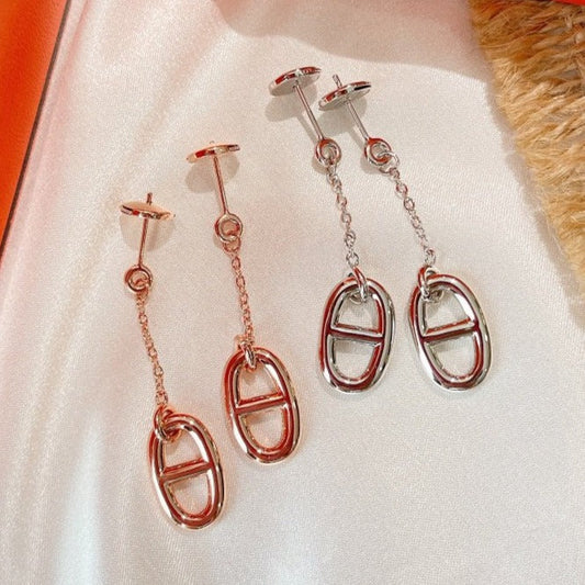 [vivabelle]CHAINE TASSEL EARRINGS