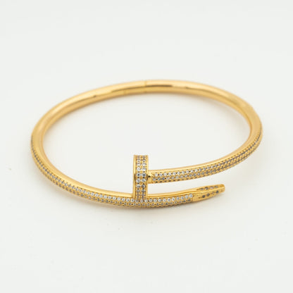 [vivabelle]JUSTE BRACELET 3.5MM ALL DIAMONDS