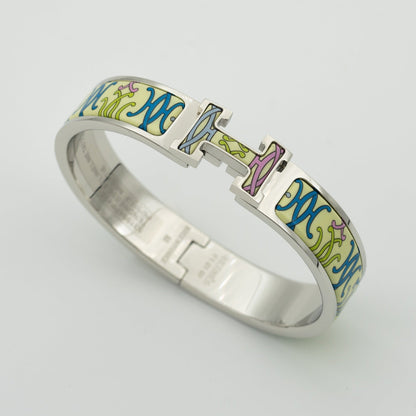 [vivabelle]H BRACELET BEIGE MULTICOLOR