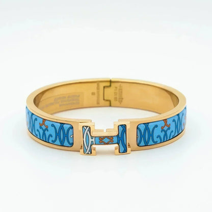 [vivabelle]H BRACELET BLUE MULTICOLOR
