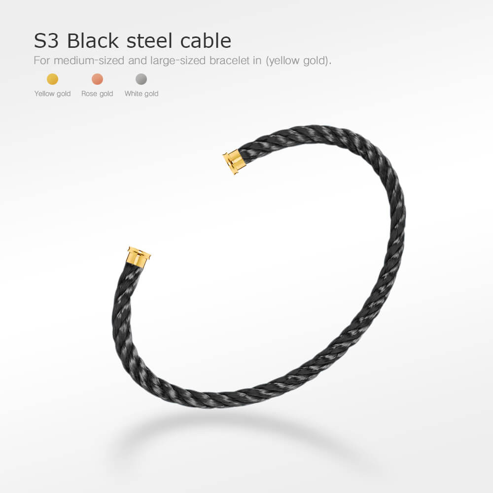 [vivabelle]FORCE SERIES BRACELET CABLES 50 CHOICES (DIY SELECTION)