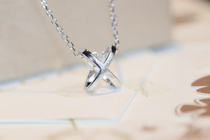 [vivabelle]JEUX DE DIAMOND NECKLACE