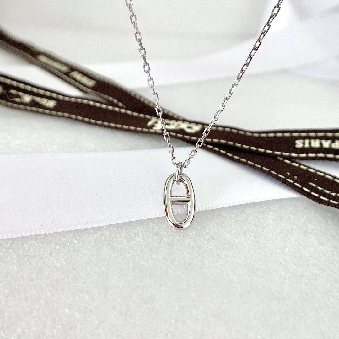 [vivabelle]HM PIG NOSE NECKLACE