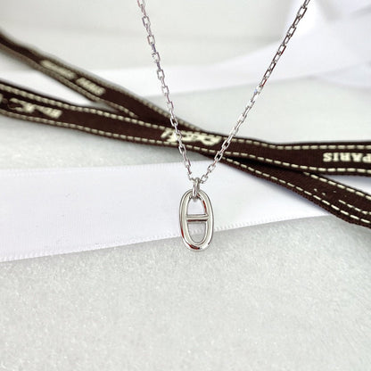 [vivabelle]HM PIG NOSE NECKLACE