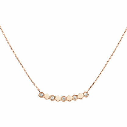 [vivabelle]BEE MY LOVE DIAMOND NECKLACE