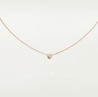 [vivabelle]DAMOUR DIAMOND NECKLACE