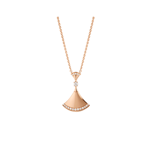 [vivabelle]DREAM NECKLACE PINK GOLD DIAMOND