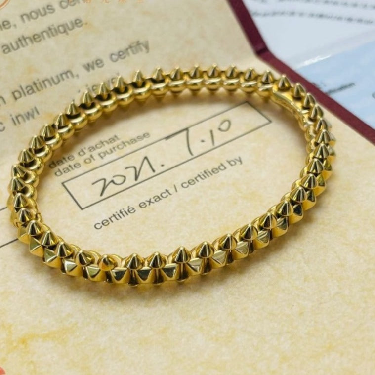 [vivabelle]CLASH GOLD BRACELET