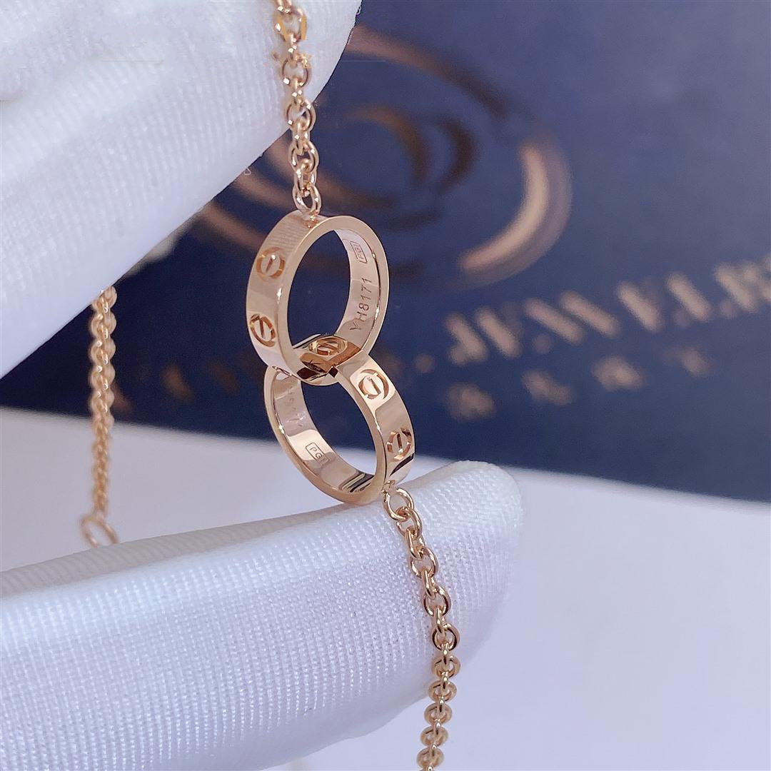 [vivabelle]LOVE BRACELET DOUBLE RING