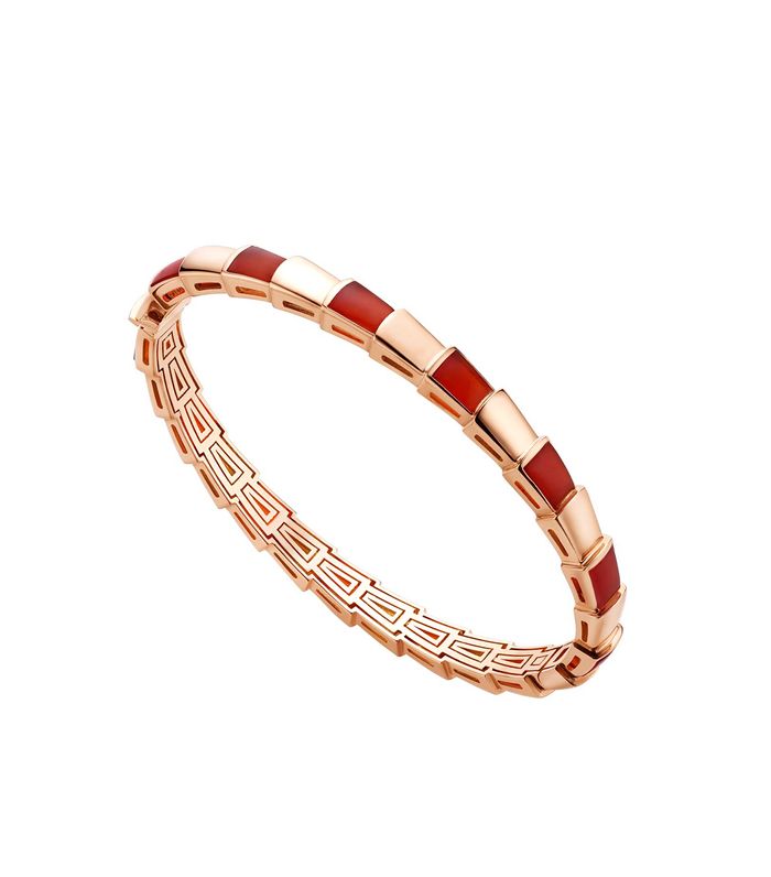[vivabelle]SERPENTI BRACELET PINK GOLD RUBELLITE