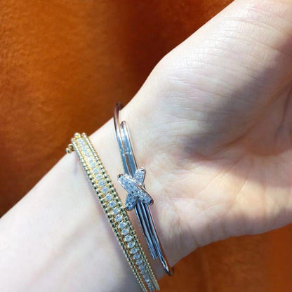 [vivabelle]JEUX DE BRACELET SILVER DIAMONDS