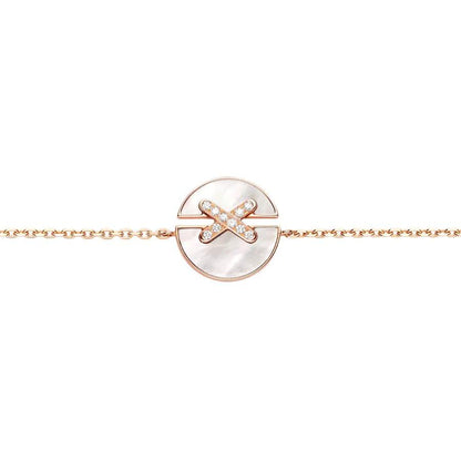 [vivabelle]JEUX DE BRACELET MOP PINK GOLD DIAMONDS