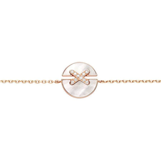 [vivabelle]JEUX DE BRACELET MOP PINK GOLD DIAMONDS