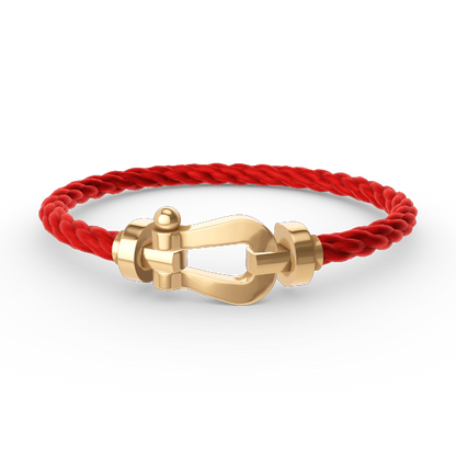 [vivabelle]FORCE LARGE HORSESHOE NO DIAMOND BRACELET GOLD